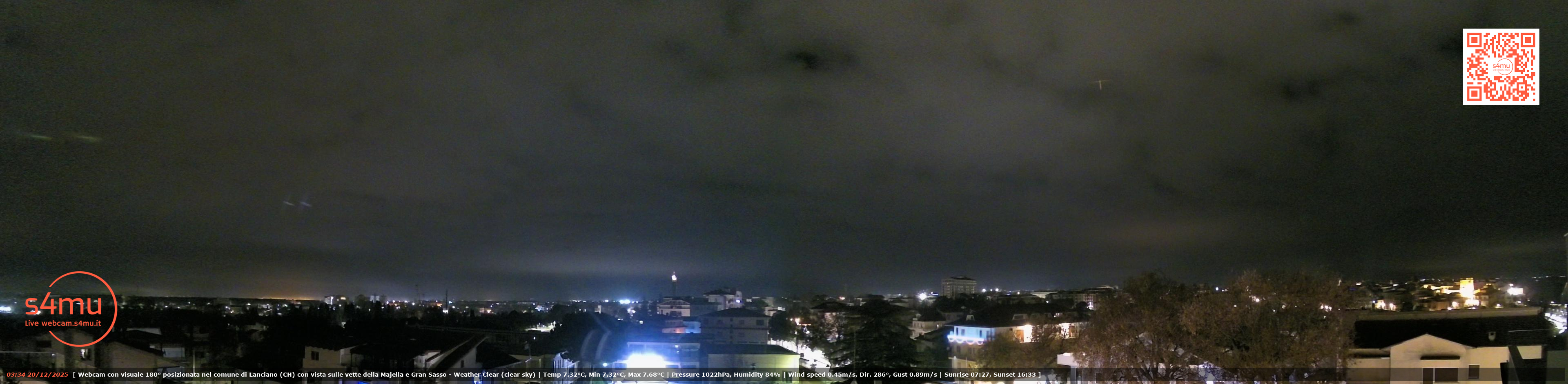 immagine della webcam nei dintorni di Postilli: webcam Lanciano