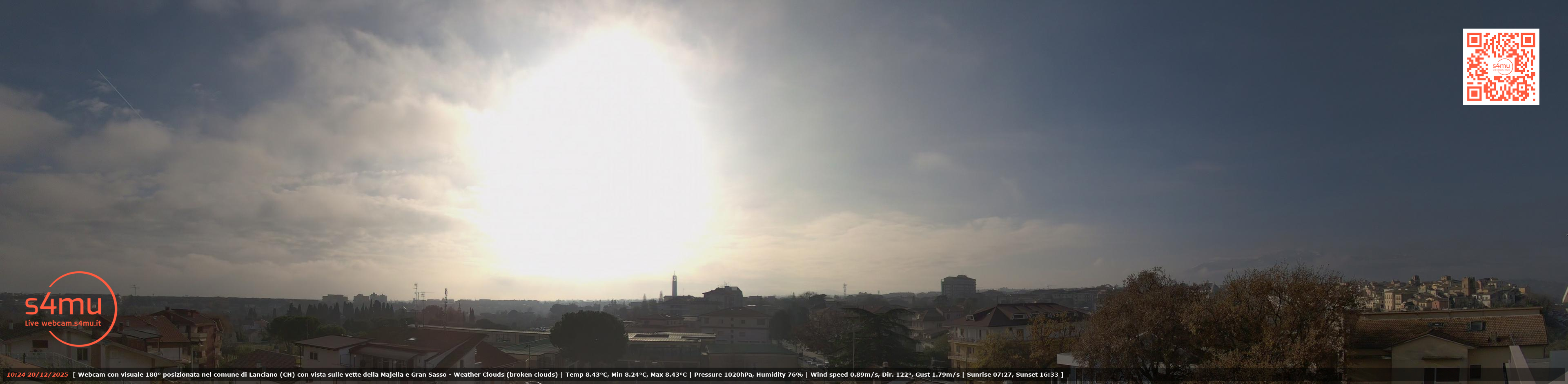 immagine della webcam nei dintorni di Rapino: webcam Lanciano