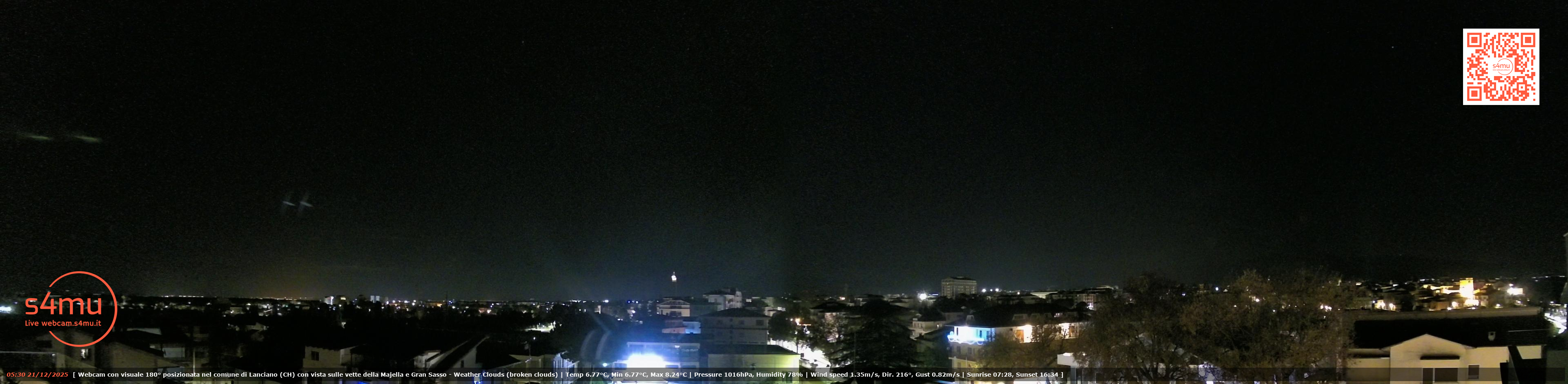 immagine della webcam nei dintorni di San Vito Chietino: webcam Lanciano