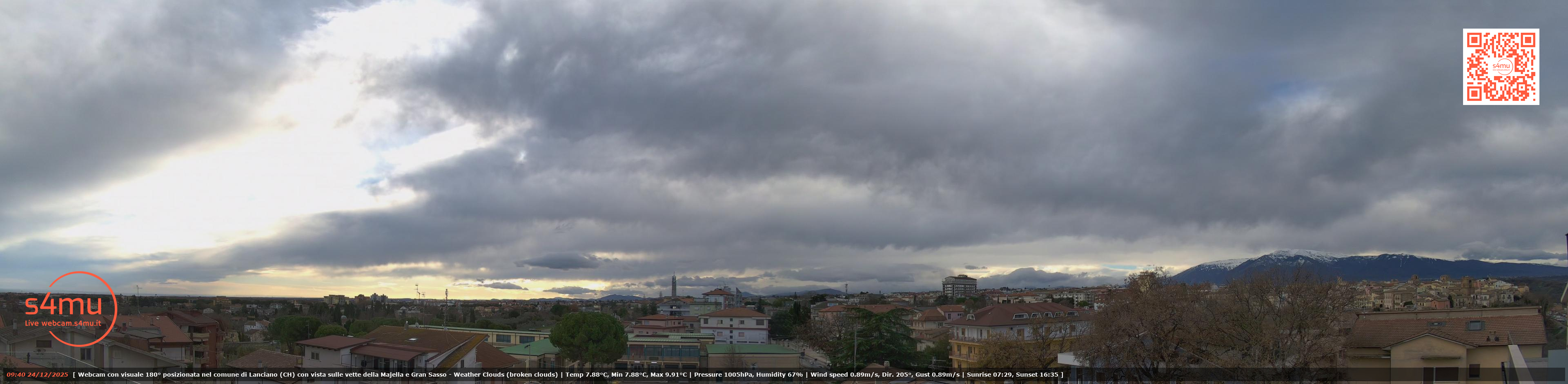 immagine della webcam nei dintorni di Pescara Liberi: webcam Lanciano