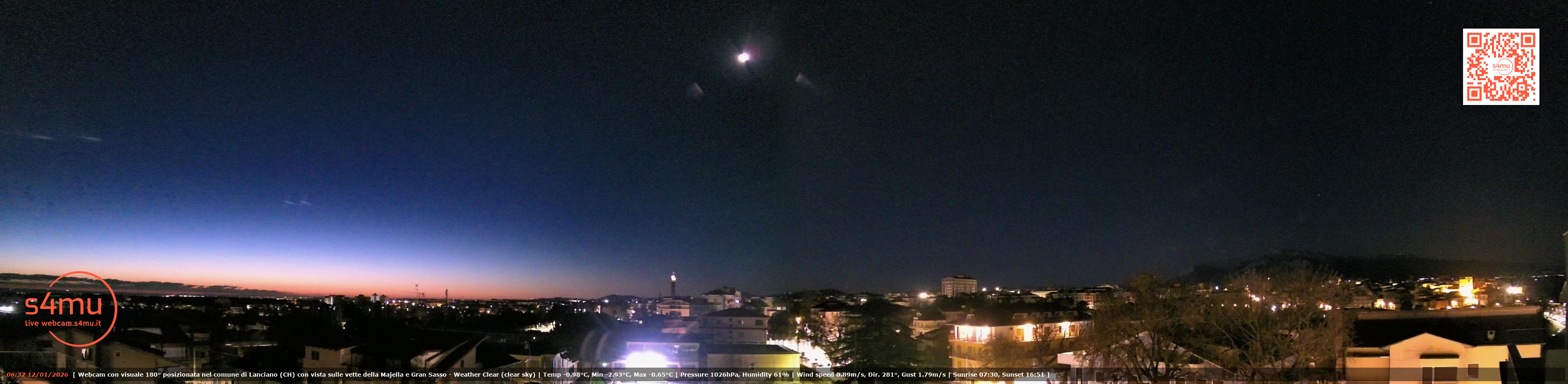 immagine della webcam nei dintorni di Santa Filomena: webcam Lanciano