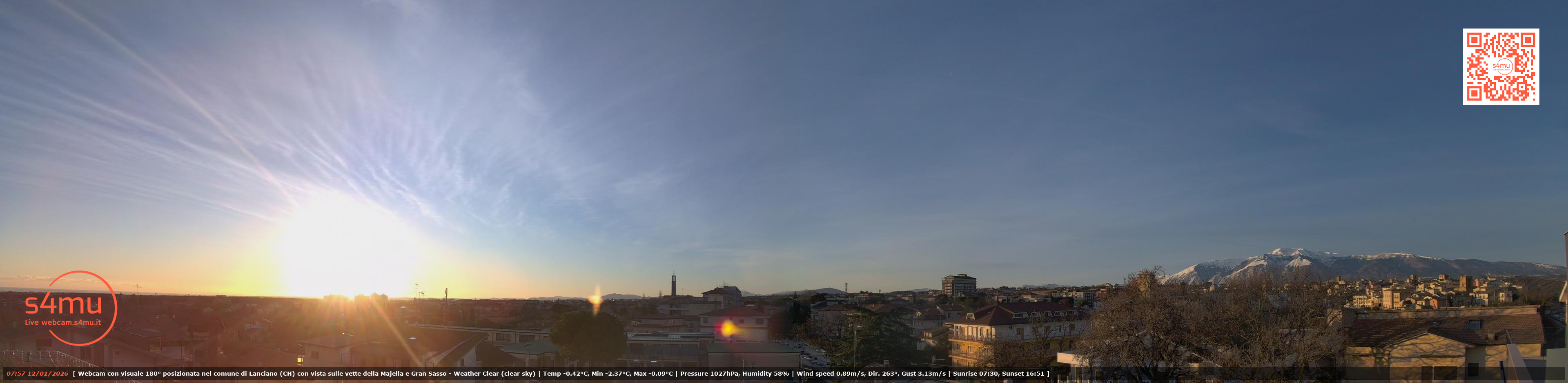 immagine della webcam nei dintorni di San Vito Chietino: webcam Lanciano