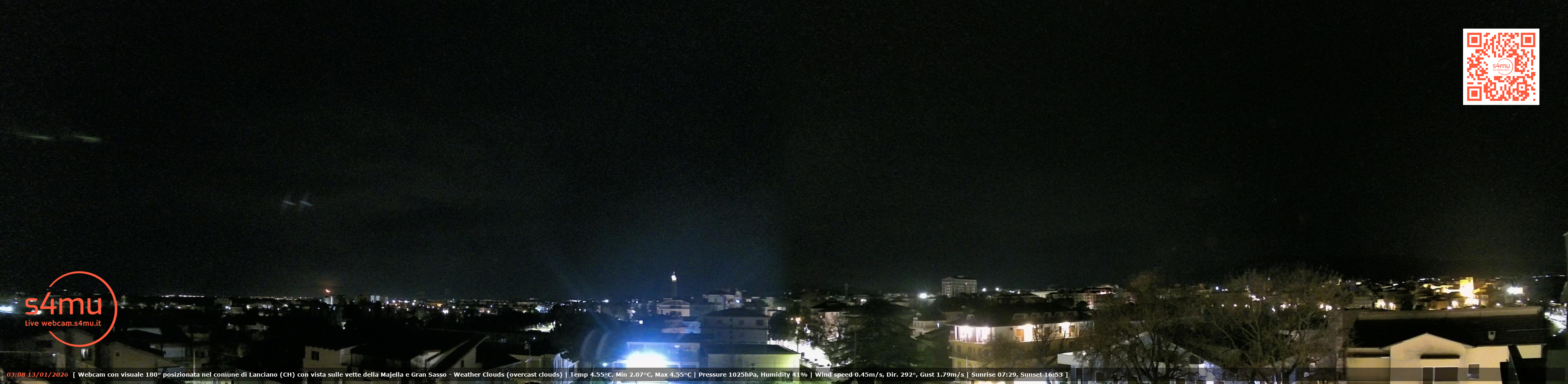 immagine della webcam nei dintorni di Rocca San Giovanni: webcam Lanciano