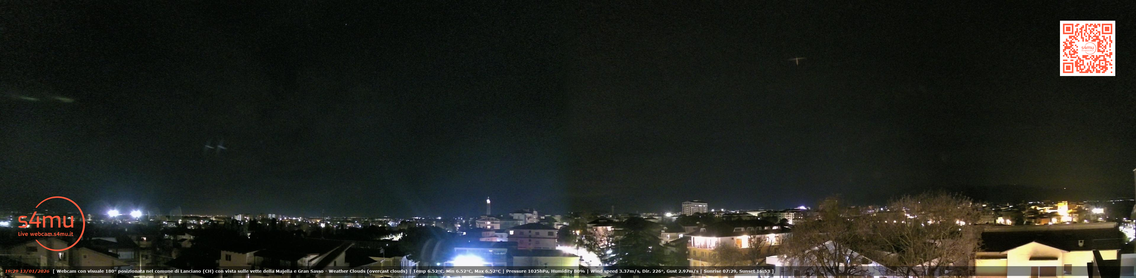 immagine della webcam nei dintorni di Postilli: webcam Lanciano