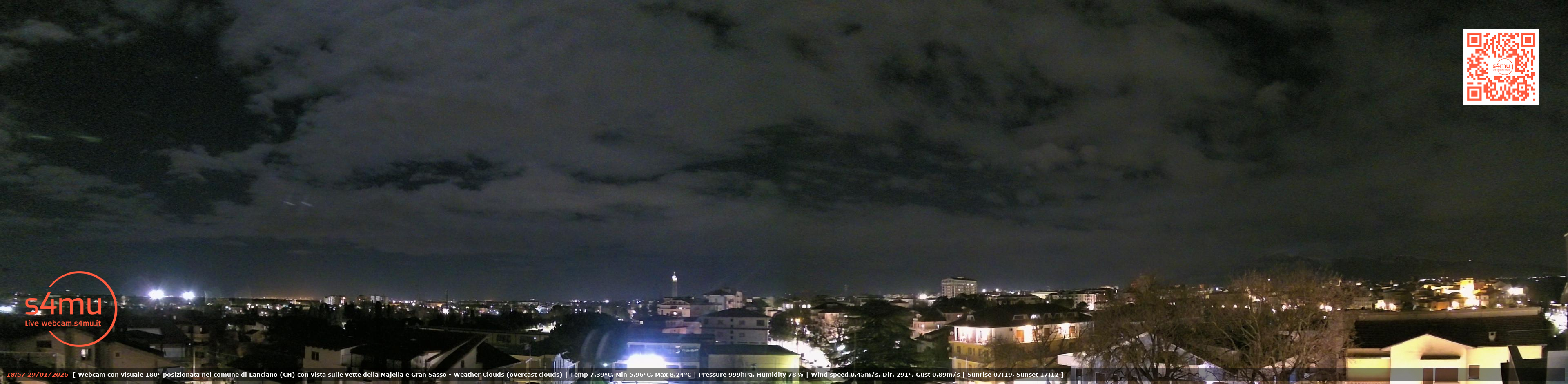 immagine della webcam nei dintorni di Fossacesia: webcam Lanciano