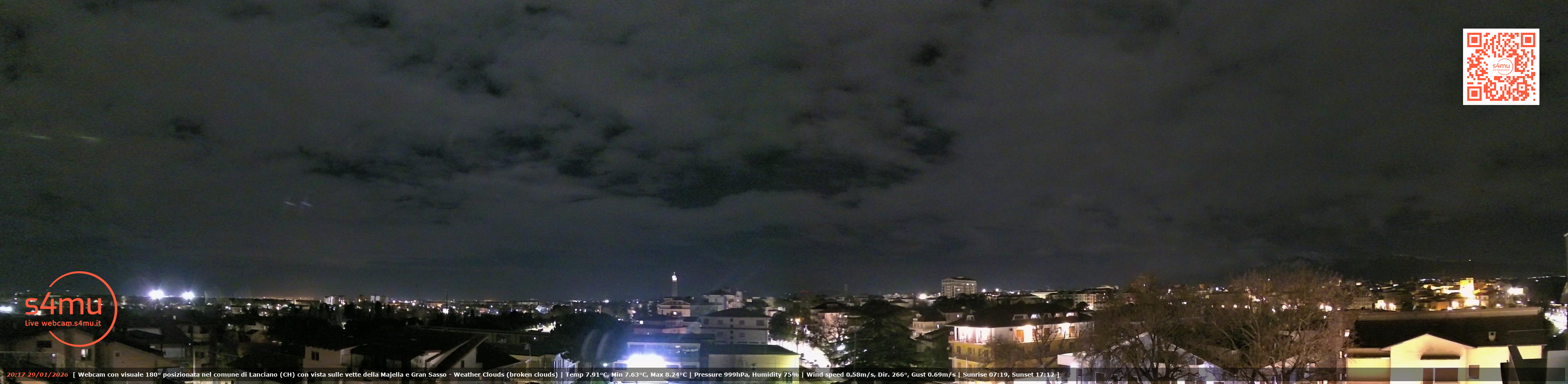 immagine della webcam nei dintorni di Marina di San Vito: webcam Lanciano