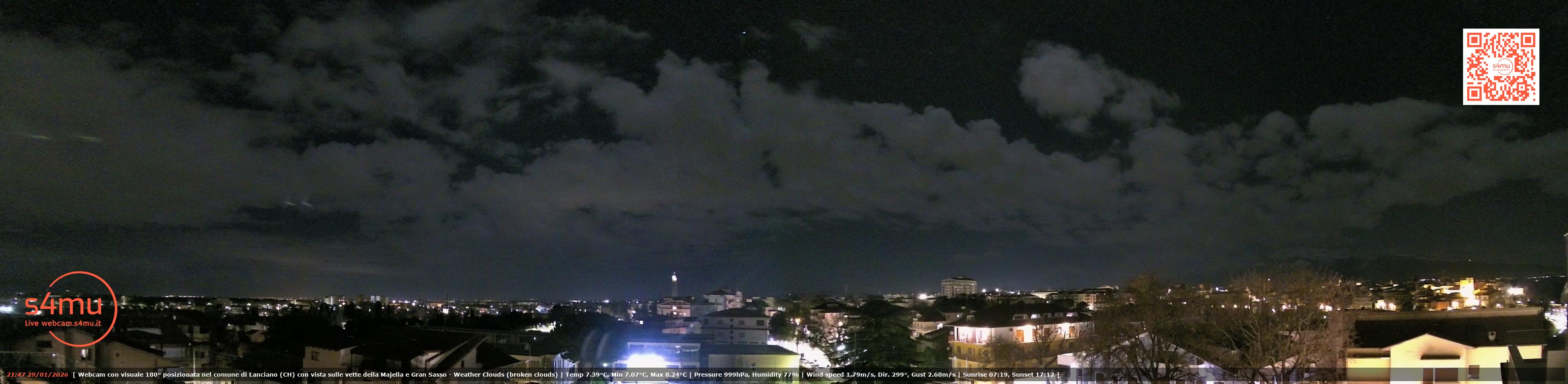 immagine della webcam nei dintorni di Marina di Vasto: webcam Lanciano