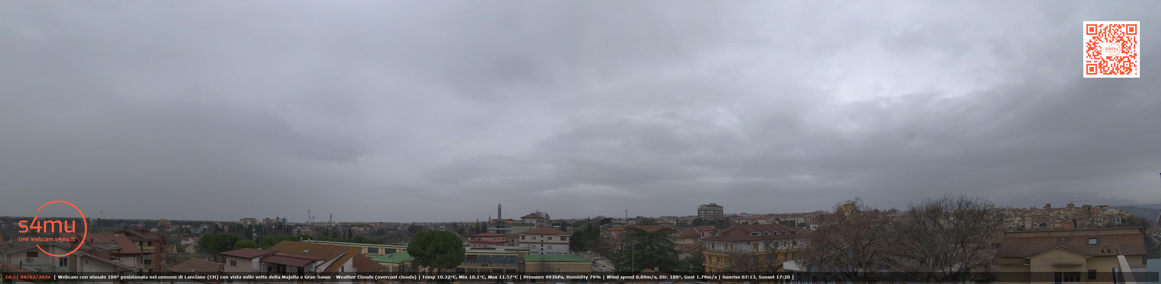 immagine della webcam nei dintorni di Monteodorisio: webcam Lanciano
