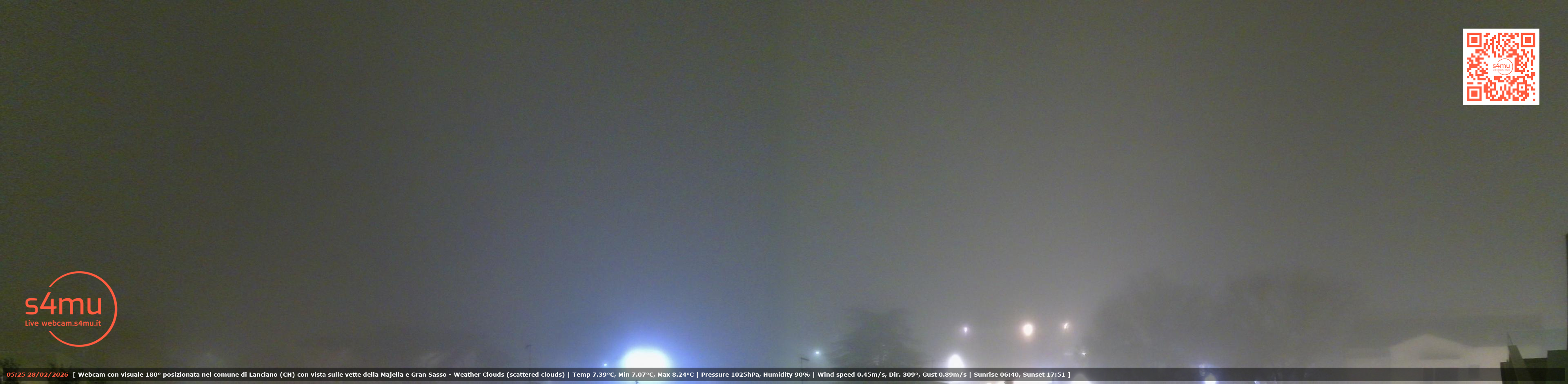 immagine della webcam nei dintorni di Postilli: webcam Lanciano