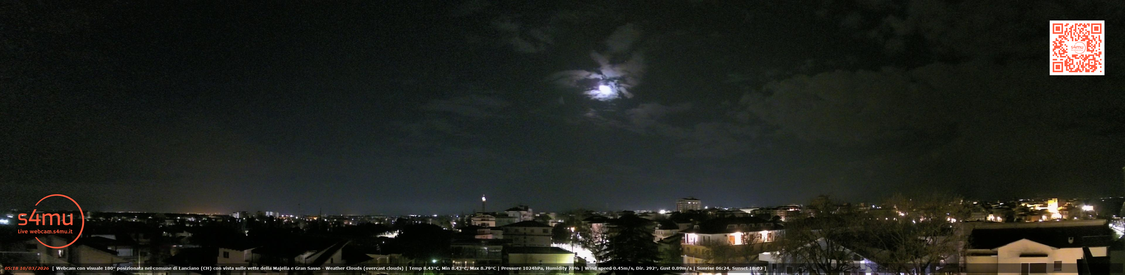 immagine della webcam nei dintorni di Civitella Messer Raimondo: webcam Lanciano