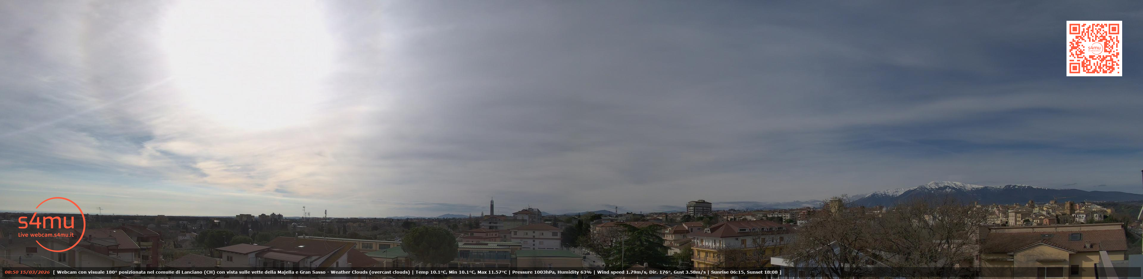 immagine della webcam nei dintorni di Crecchio: webcam Lanciano