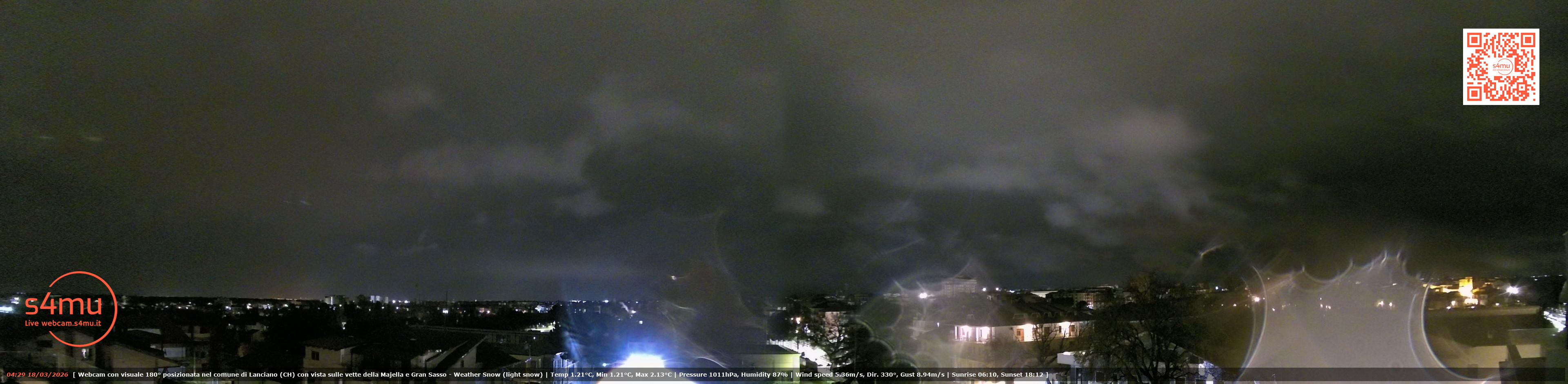 immagine della webcam nei dintorni di Marina di San Vito: webcam Lanciano