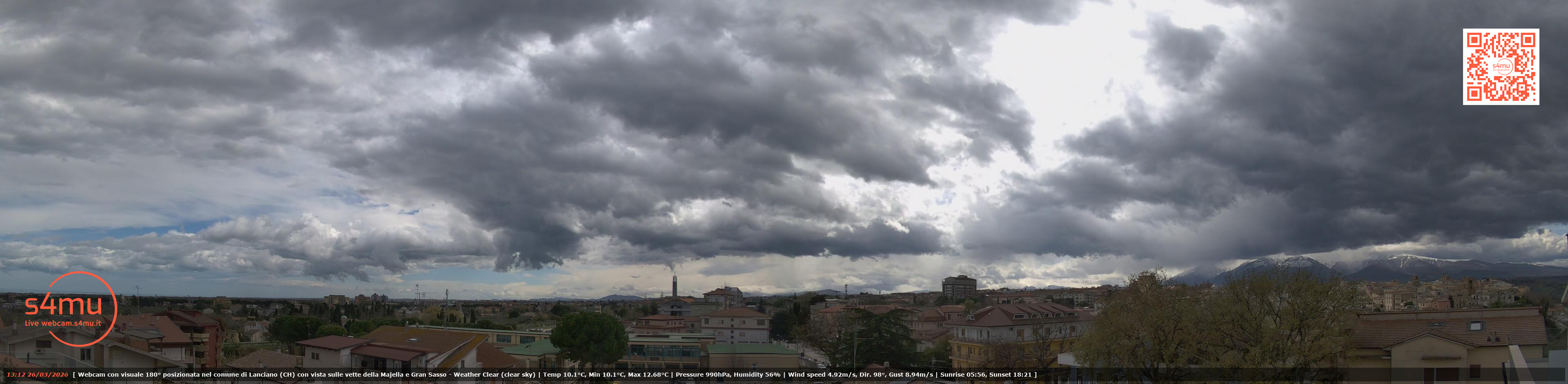 immagine della webcam nei dintorni di Monteodorisio: webcam Lanciano