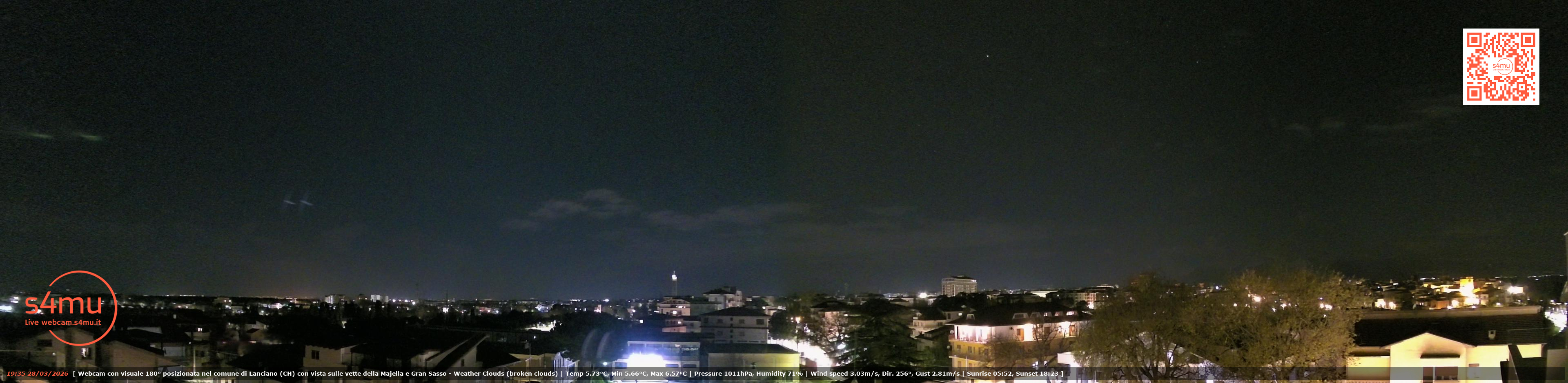 immagine della webcam nei dintorni di Lido di Casalbordino: webcam Lanciano