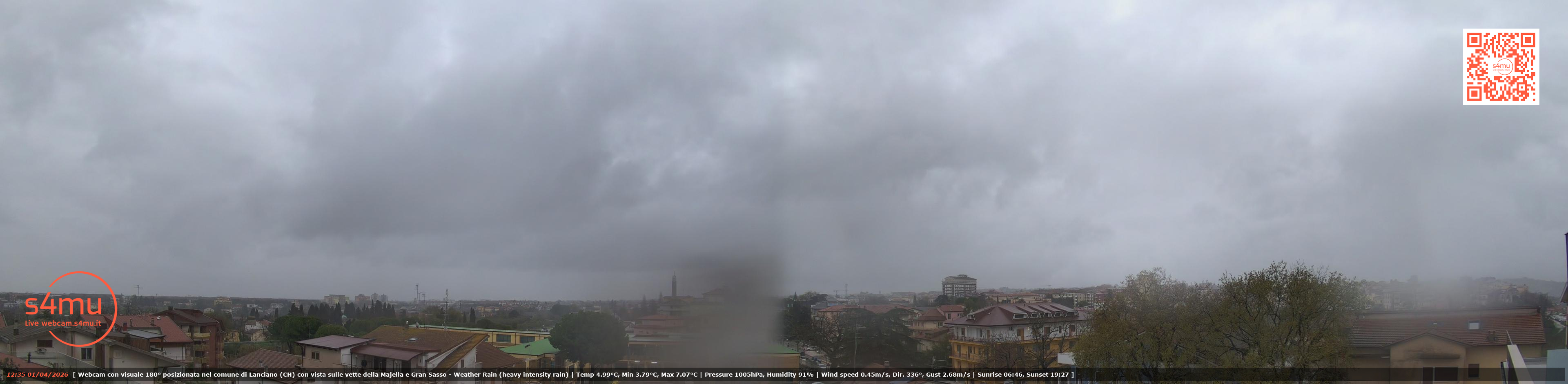 immagine della webcam nei dintorni di Chieti Scalo: webcam Lanciano