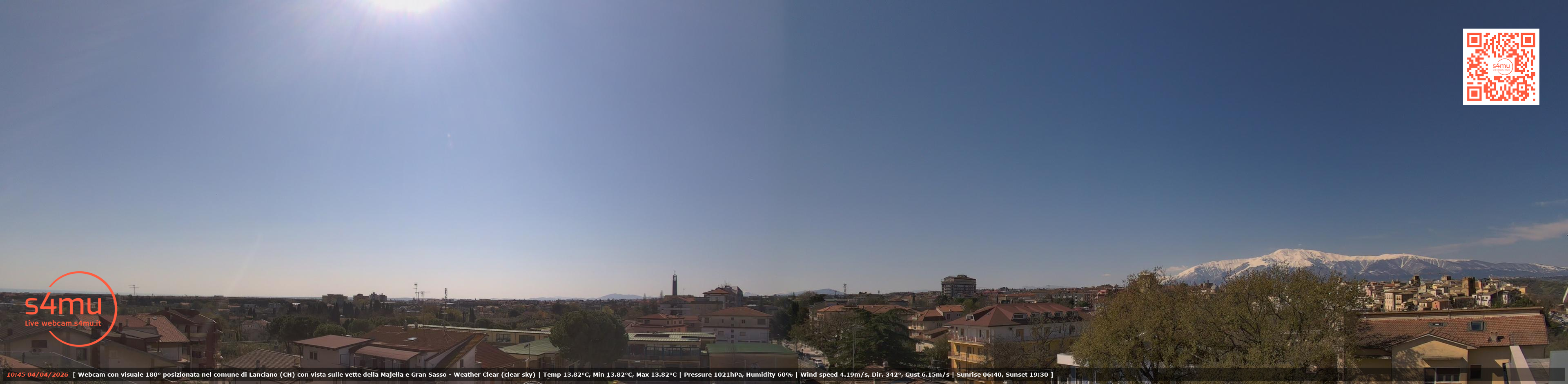 immagine della webcam nei dintorni di Lido Riccio: webcam Lanciano