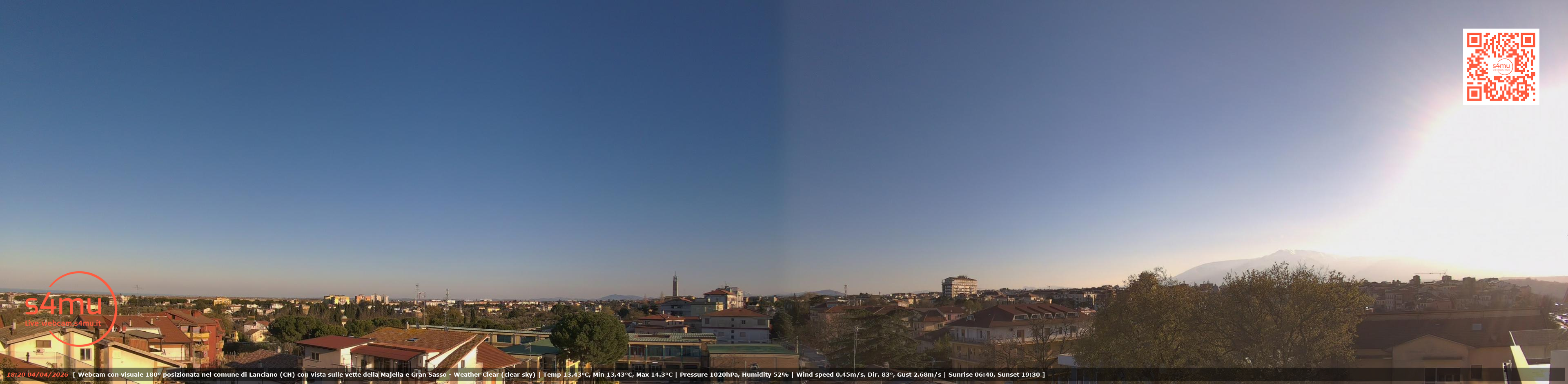 immagine della webcam nei dintorni di Marina di San Vito: webcam Lanciano