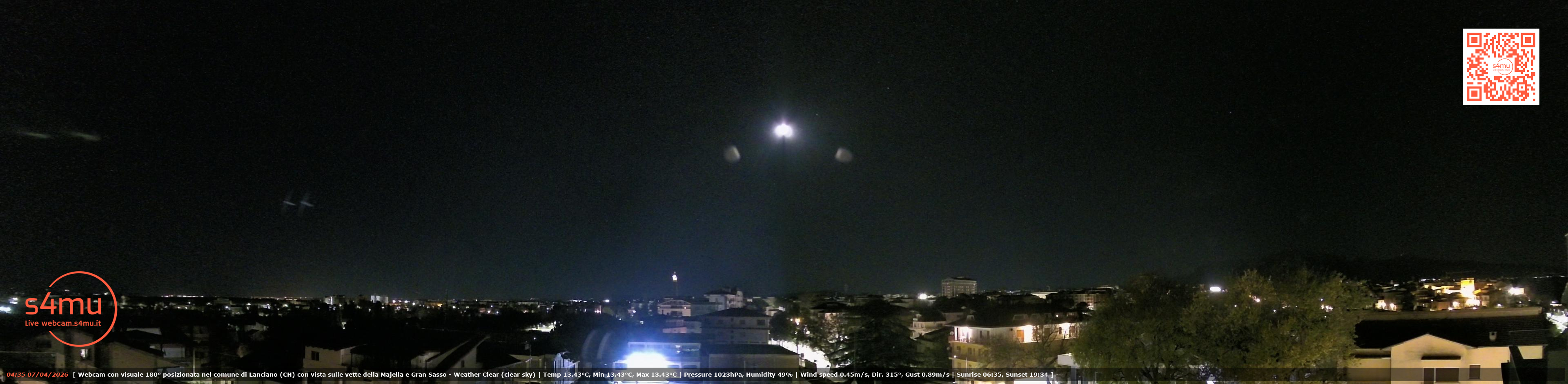 immagine della webcam nei dintorni di Francavilla al Mare: webcam Lanciano