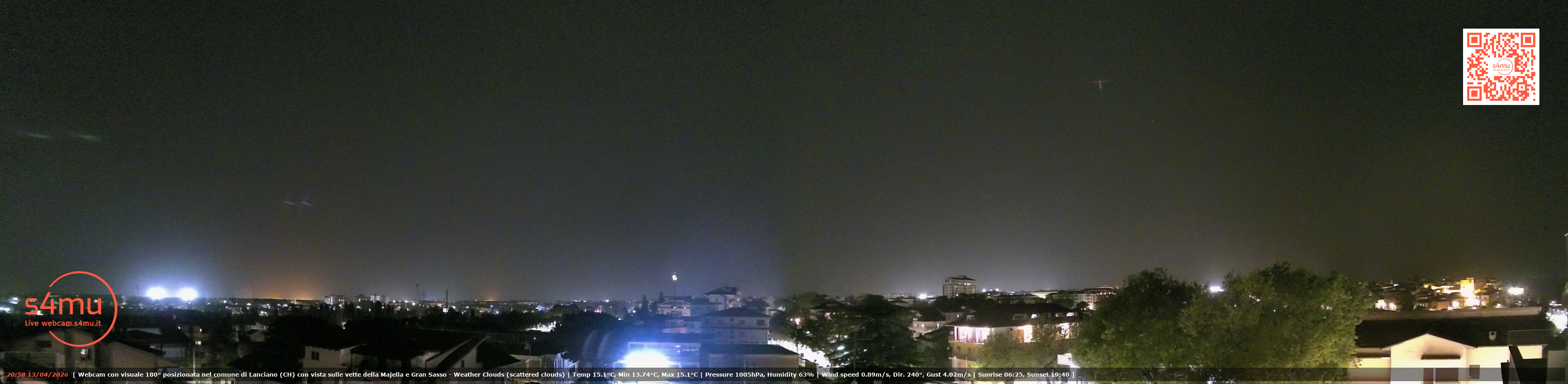 immagine della webcam nei dintorni di Altino: webcam Lanciano