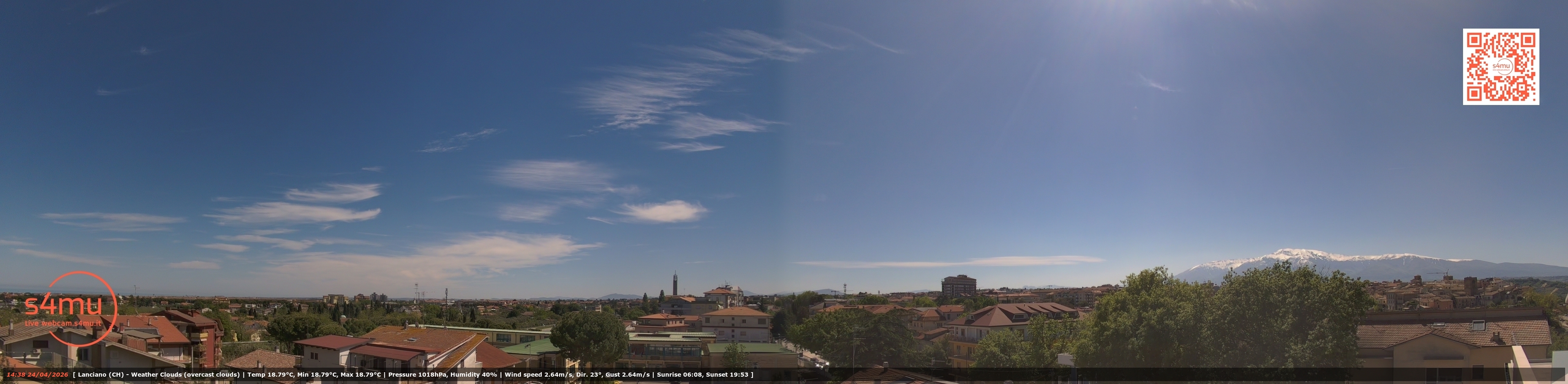 immagine della webcam nei dintorni di Chieti: webcam Lanciano