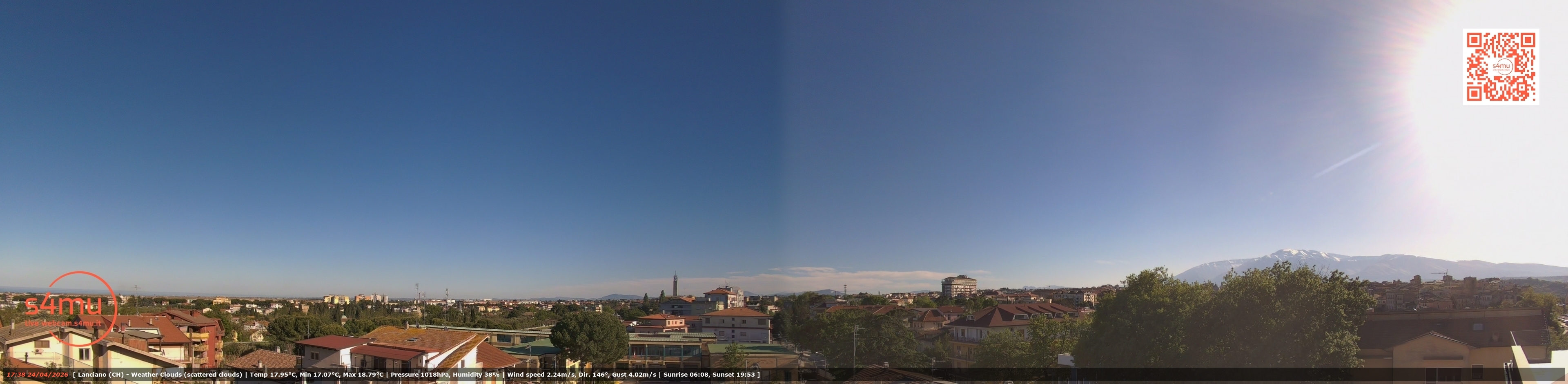 immagine della webcam nei dintorni di Civitella Messer Raimondo: webcam Lanciano