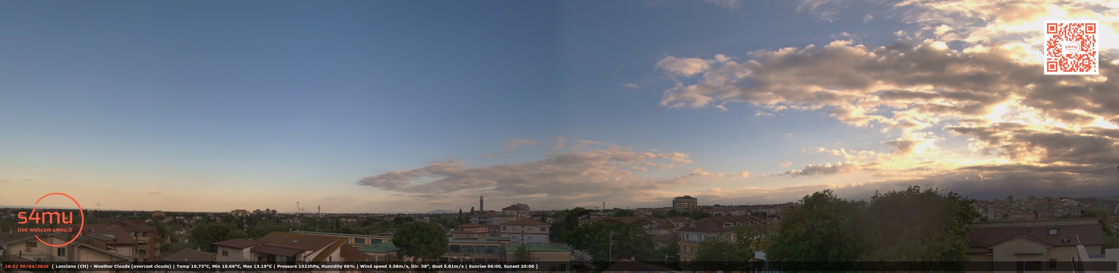 immagine della webcam nei dintorni di Pretoro: webcam Lanciano