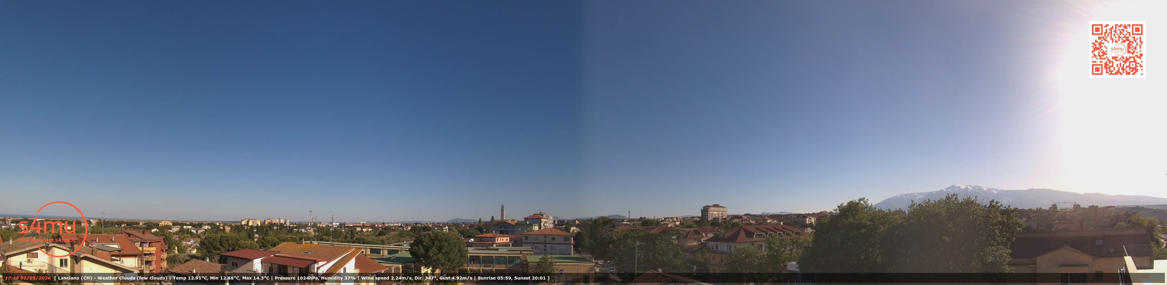 immagine della webcam nei dintorni di Santa Filomena: webcam Lanciano