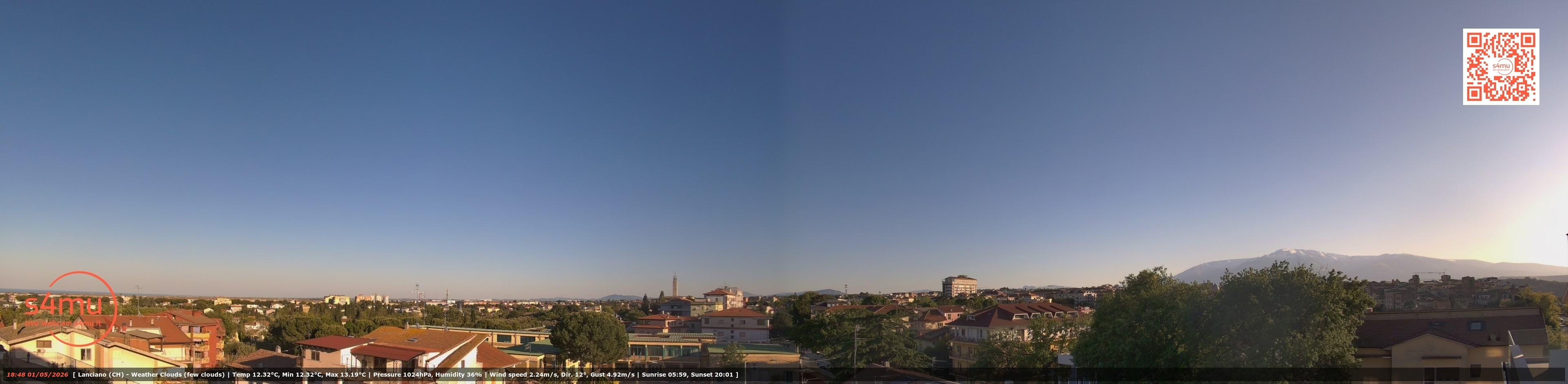 immagine della webcam nei dintorni di Santa Filomena: webcam Lanciano