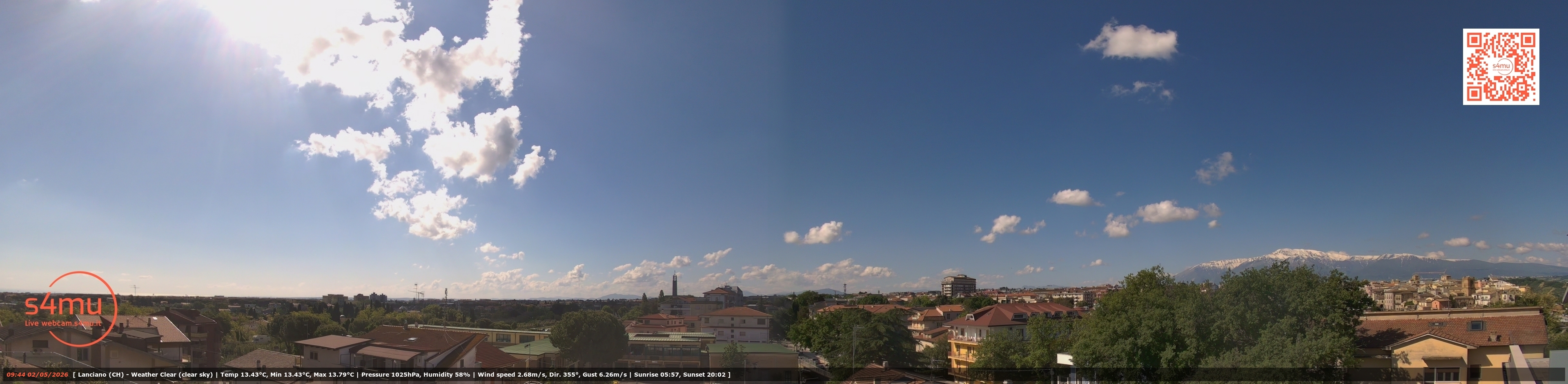 immagine della webcam nei dintorni di Postilli: webcam Lanciano