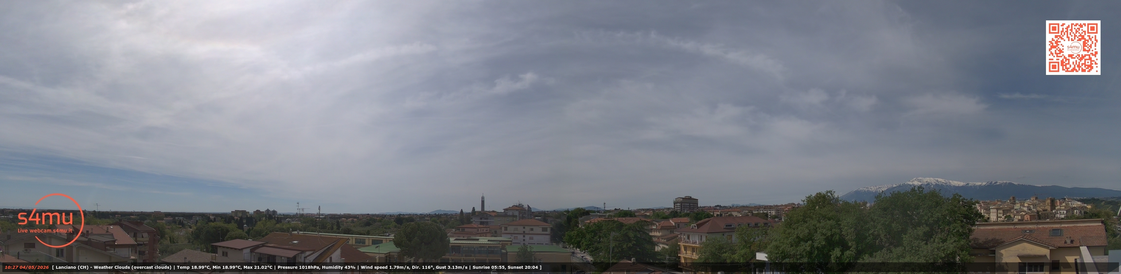 immagine della webcam nei dintorni di Civitella Messer Raimondo: webcam Lanciano