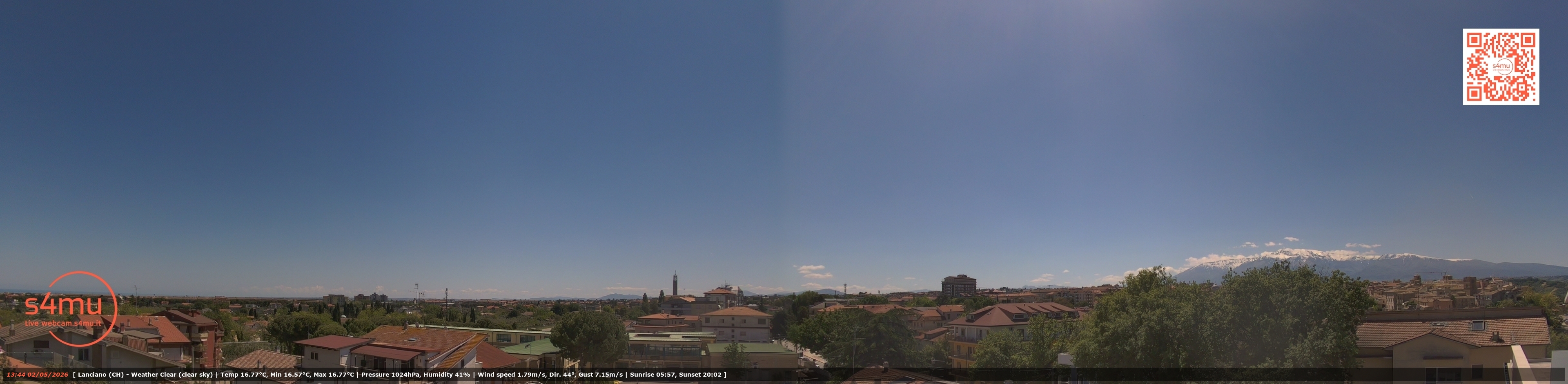 immagine della webcam nei dintorni di Pineta: webcam Lanciano