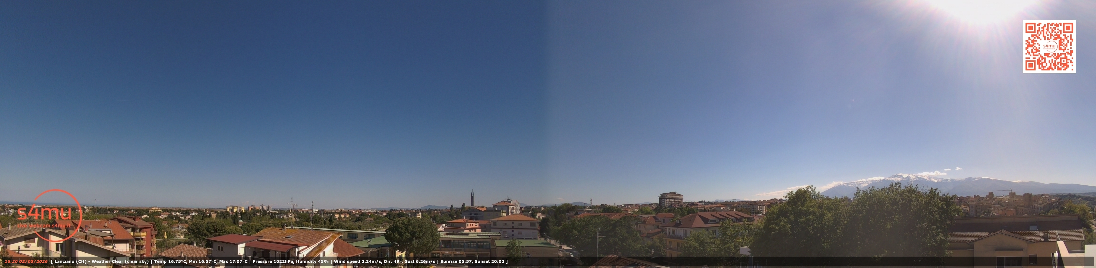 immagine della webcam nei dintorni di Pineta: webcam Lanciano