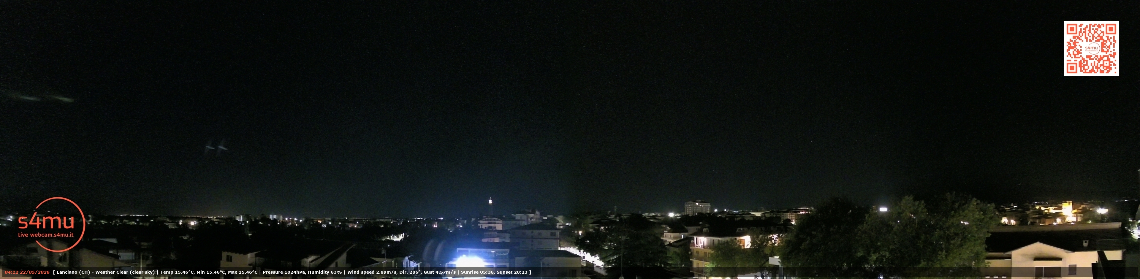 immagine della webcam nei dintorni di Lido di Casalbordino: webcam Lanciano