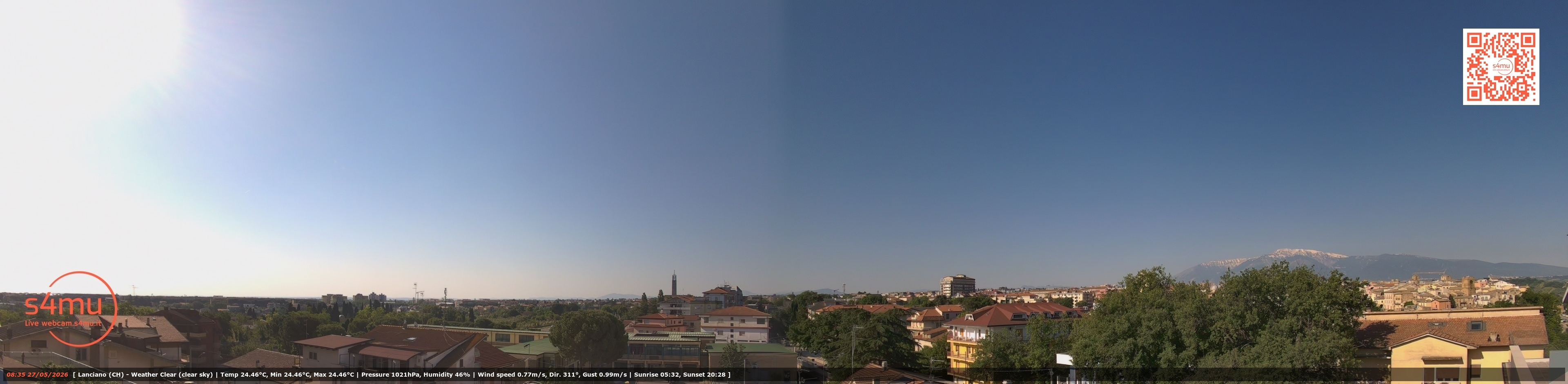 immagine della webcam nei dintorni di Pescara Liberi: webcam Lanciano