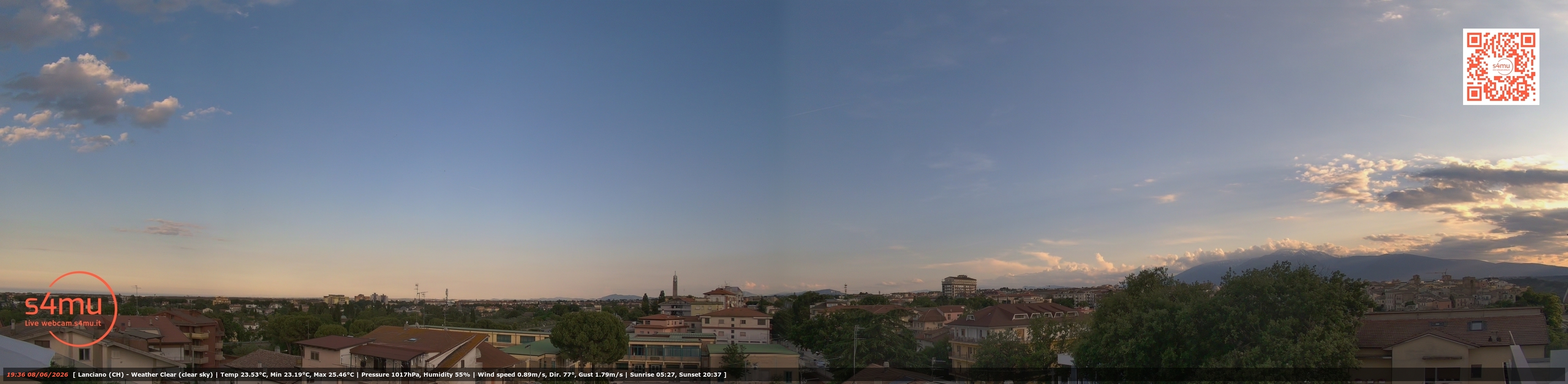 immagine della webcam nei dintorni di Chieti: webcam Lanciano