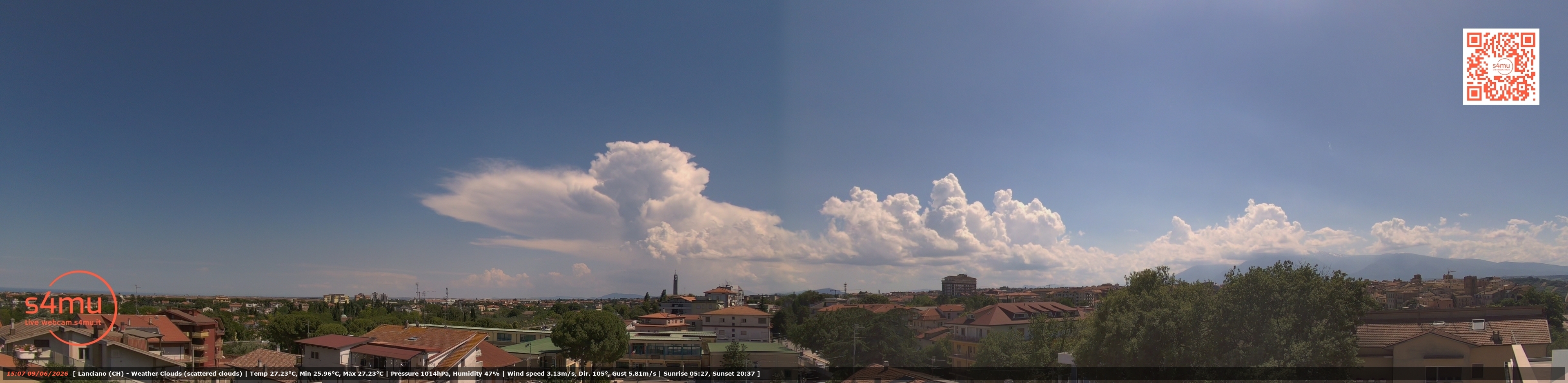 immagine della webcam nei dintorni di Vallevo': webcam Lanciano