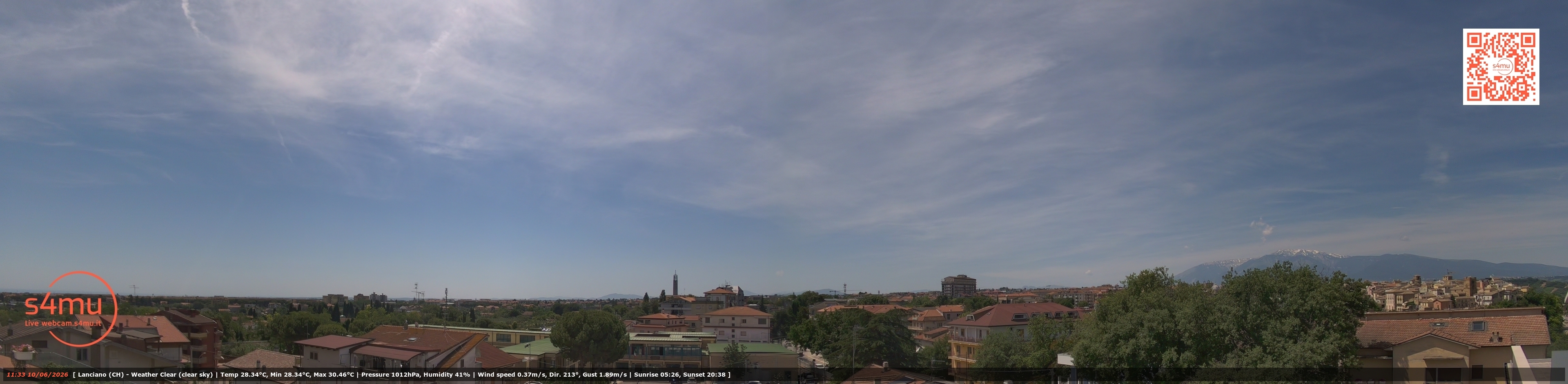 immagine della webcam nei dintorni di Pretoro: webcam Lanciano