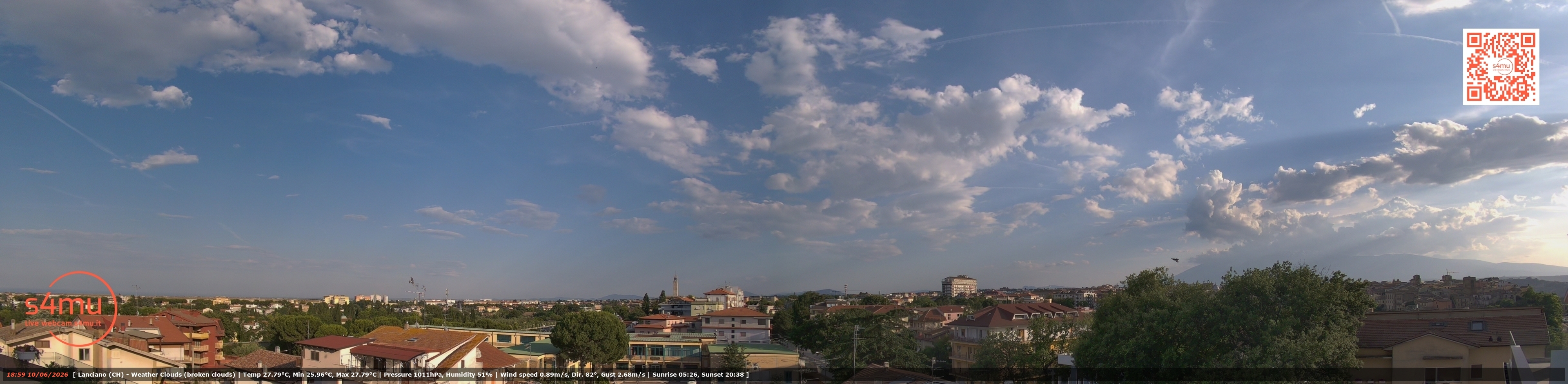 immagine della webcam nei dintorni di Chieti: webcam Lanciano