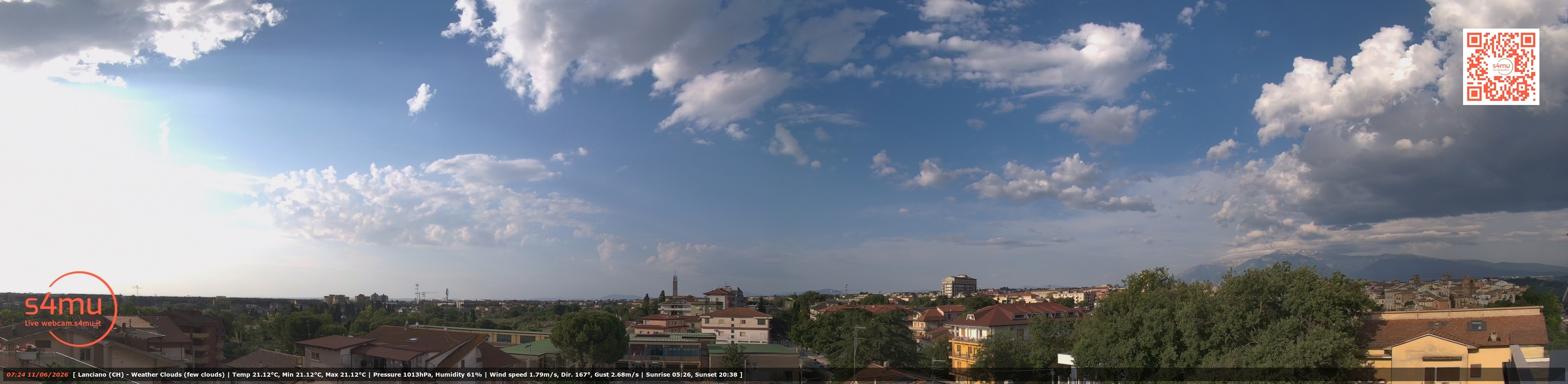 immagine della webcam nei dintorni di Chieti: webcam Lanciano