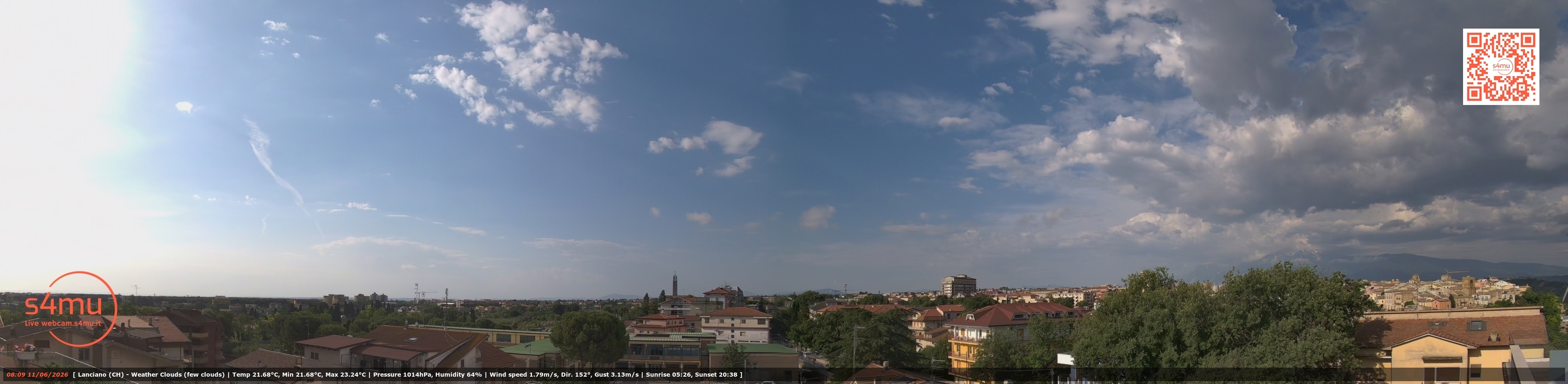immagine della webcam nei dintorni di Casoli: webcam Lanciano