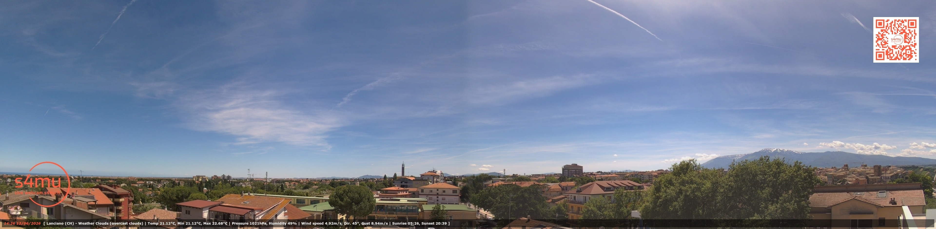 immagine della webcam nei dintorni di Francavilla al Mare: webcam Lanciano