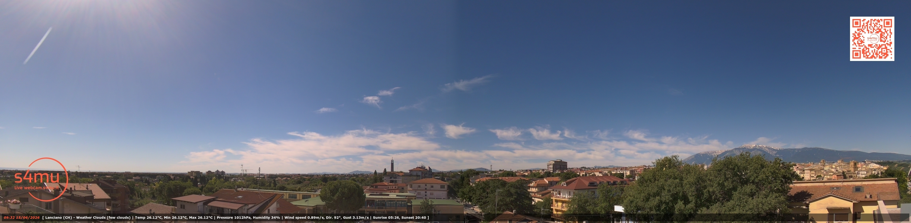 immagine della webcam nei dintorni di Lido Riccio: webcam Lanciano