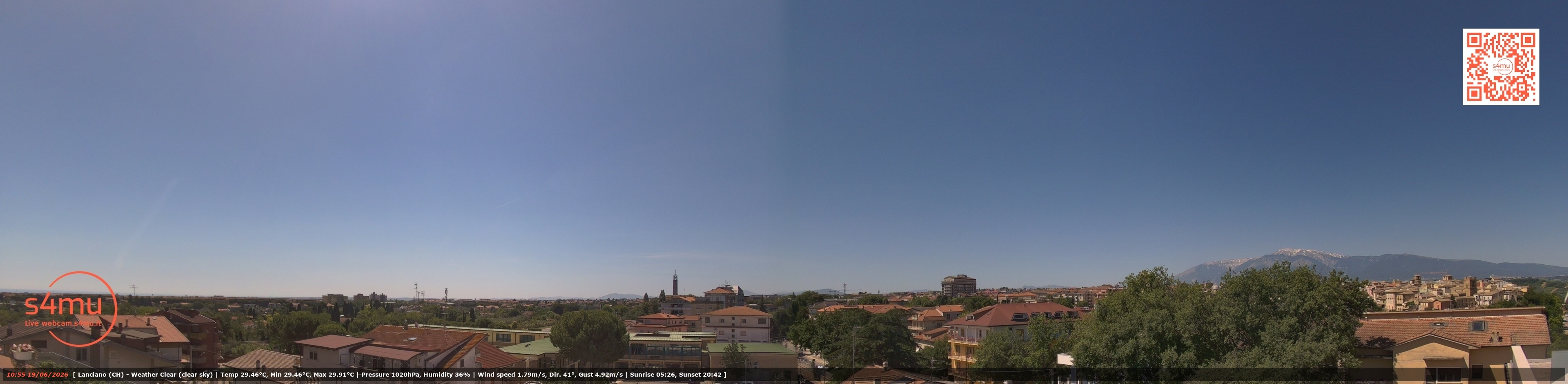 immagine della webcam nei dintorni di Serramonacesca: webcam Lanciano