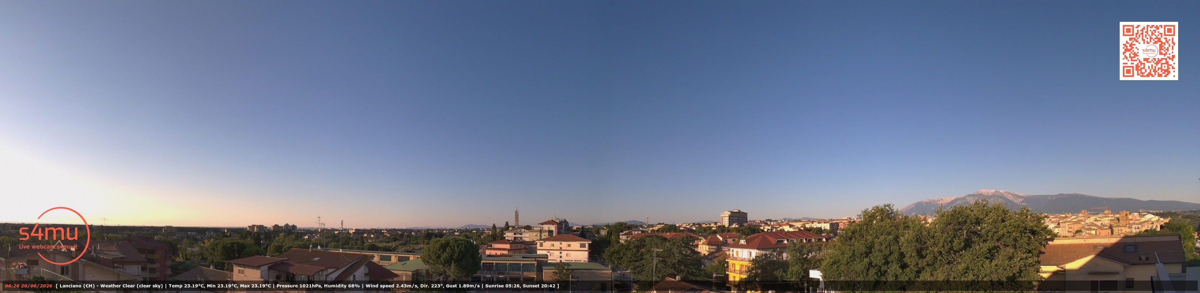 immagine della webcam nei dintorni di Marina di San Vito: webcam Lanciano