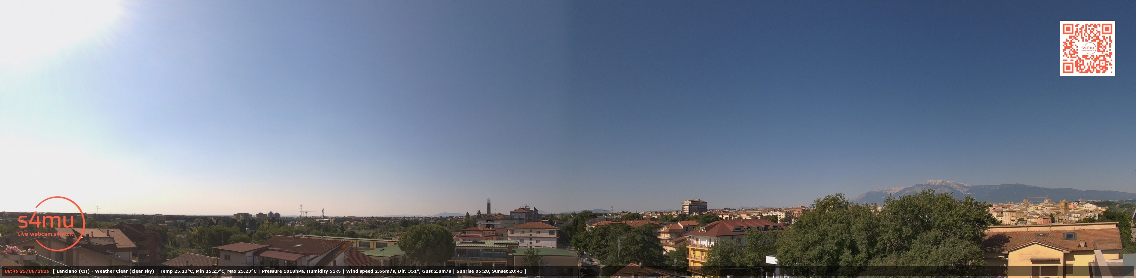 immagine della webcam nei dintorni di Scerni: webcam Lanciano