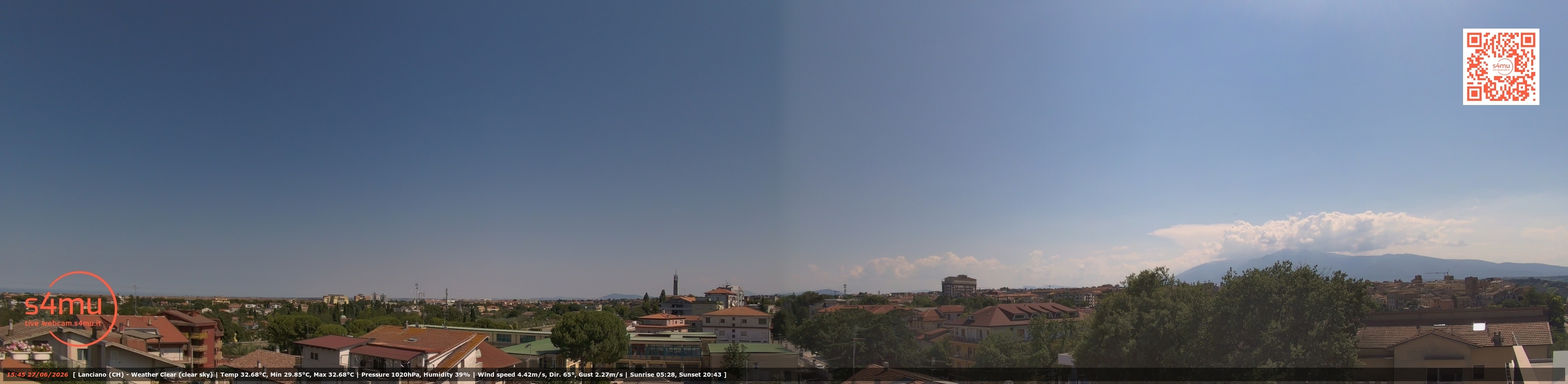 immagine della webcam nei dintorni di Torino di Sangro Marina: webcam Lanciano
