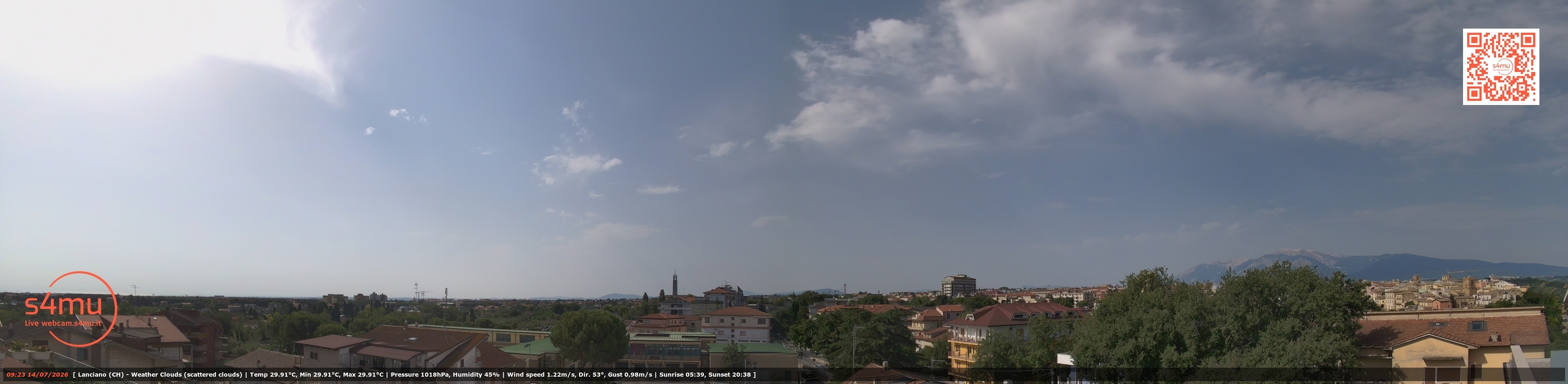 immagine della webcam nei dintorni di Altino: webcam Lanciano