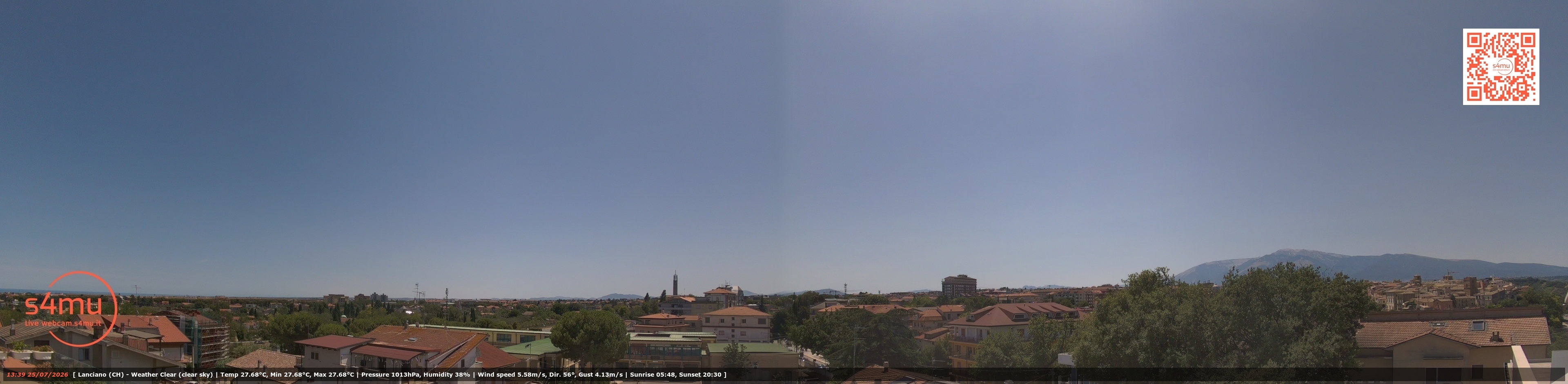 immagine della webcam nei dintorni di Vallevo': webcam Lanciano